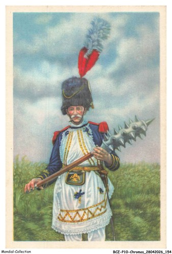 Bczp10 0595 chromos folklore - -,
