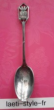 M11304 Small Collectible Silver Metal Spoon Angoulême Double Punch 