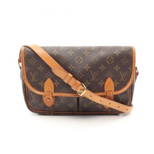LOUIS VUITTON Gibeciere MM Crossbody Shoulder Bag M42247 Monogram canvas Used LV