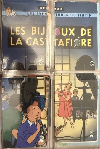 Rare puzzle 4 télécartes - -,