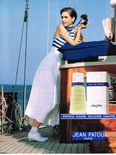 1993 ADVERTISING ADVERTISEMENT JEAN PATOU perfume without high heels