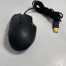 Razer Naga 2014 Rz01-0104 Gaming Mouse  Used - Tested Works Great Rare