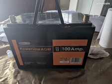 Battteries AGM 100 Amp jamais