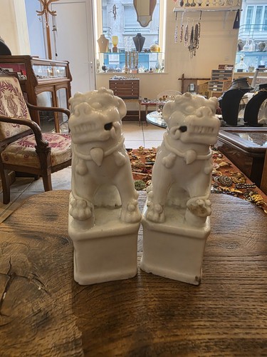 Paire chiens fô - de,