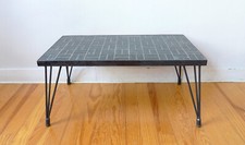 TABLE BASSE en METAL avec