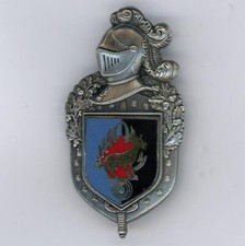 Chenil central de la GDM Cuirasse Chien GRAMAT Ecu Bleu clair G 2148