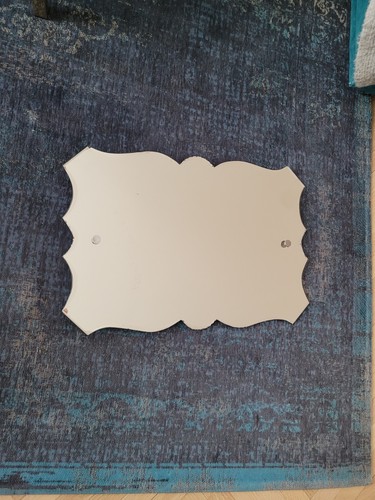 Miroir biseauté ancien - , à