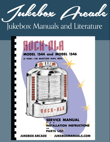 Rock ola models 1544 and - ola, 1546