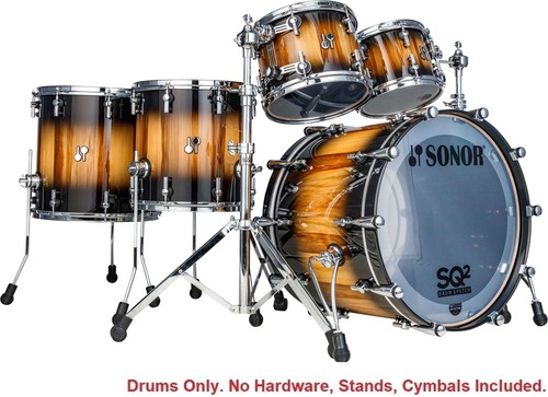 Sonor sq2 black - black, burst