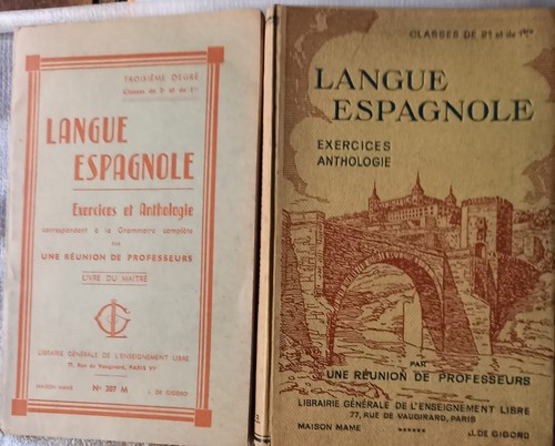 Cours langue espagnole - de,