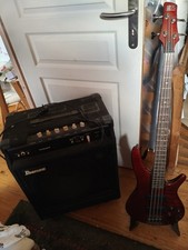 Ibanez SR700, basse active, ampli basse 100W, Soundwave SW100