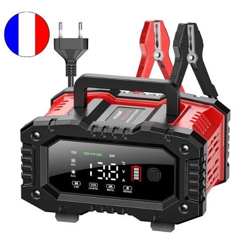 Chargeur batterie voiture - chargeur, moto