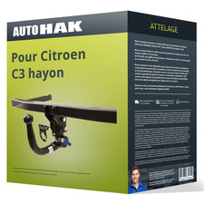 Attelage pour Citroen C3 hayon