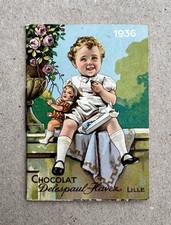 Delespaul-Havez Chocolate Pocket Calendar 1936 / Lille
