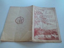 LA REVUE NATURISTE  N°1 JANV
