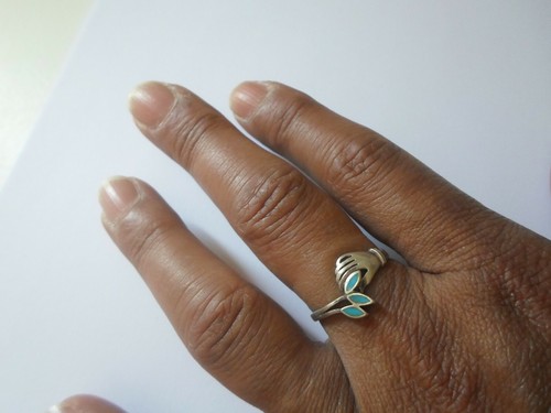 Bague argent main - bague, argent,