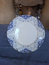 Ancien petit plat de présentation creil et montereau cluny   26.5 cm