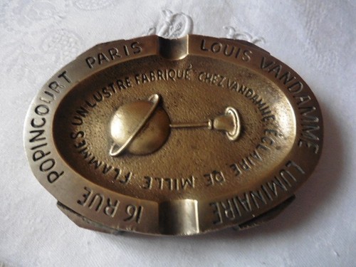 Ancien cendrier bronze - ancien,