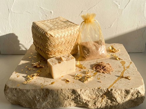 Coffret bain citronnelle - coffret, et