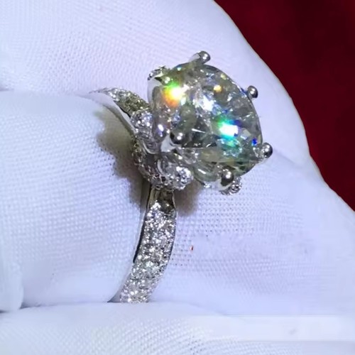 Bague blanc 750 - 750/1000, (18