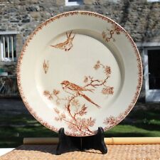 Ancien plat rond 32.5 cm en