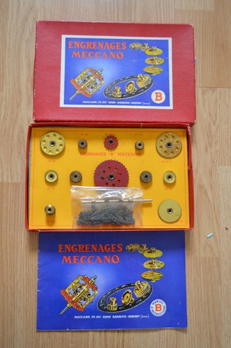 Meccano boite engrenages - , b