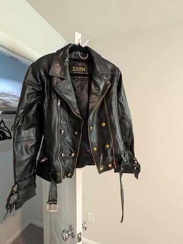 Blouson moto femme - , cuir