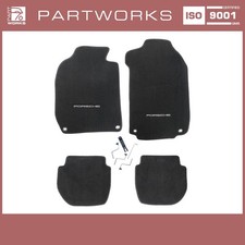 Floor mats original Porsche 911 G coupe carpets black
