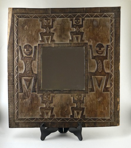 Ancien miroir art africaine - ancien,