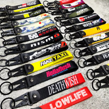 JDM Halloween Fun Quirky Cute Keychain Tow Strap Keyring 87 Styles Petrolhead UK