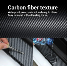 Autocollant en fibre de Carbone  anti-rayures, étanche  500x10cm Covering  NOIR