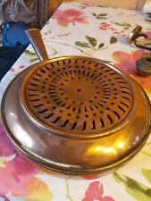 ancienne bassinoire en cuivre