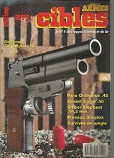 CIBLES N°271 GC 54 CAL. 12 / PARA ORDNANCE 45 / DESERT EAGLE 50 /SNIPER ELEPHANT