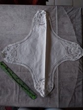 Grand Napperon Ancien Lot De 3