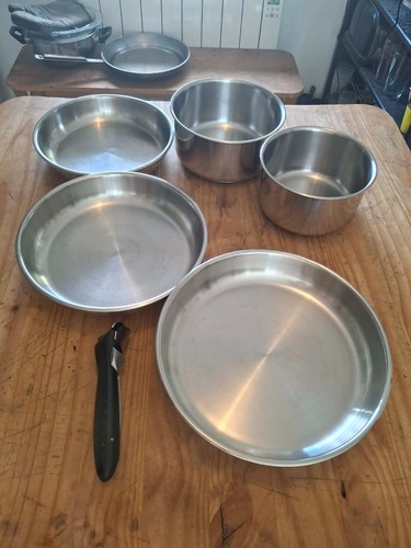 Poêles inox ingenio 22cm - poêles,
