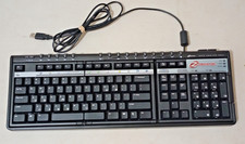 Ideazon Zboard For Microsoft wired PS/2 001, USB 001 Gaming Keyboard SCRATCHES