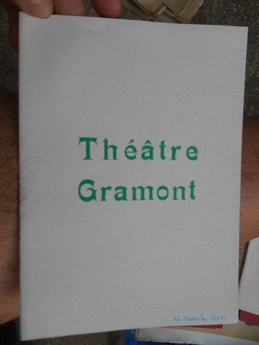 Programme ancien theatre - ancien,
