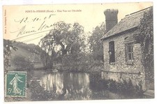Old postcard 27 - Pont Saint Pierre (Eure) - A view of the Andelle