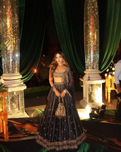 Fête lehnga choli designer - lehnga,