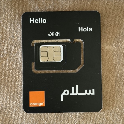 Carte sim maroc - carte,