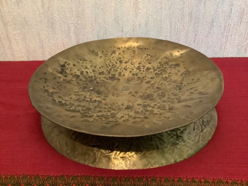 Ancien double plateau - "ancien, en