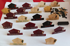 lot ancienne petite etiquette