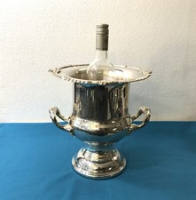 seau à champagne VASQUE DE MEDICIS en métal argenté 26 cm Bouteille Vin Table