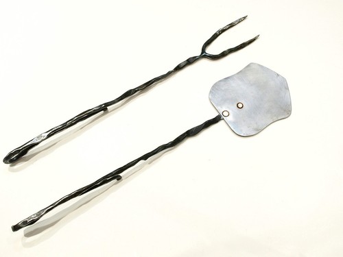 Handmade forged steel bbq - forged,
