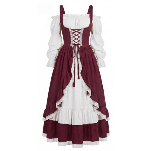 Robe médiévale ajusté - médiévale,