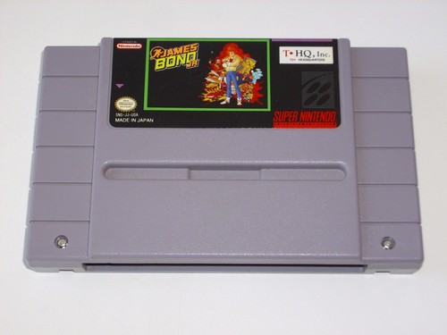 Rare jeu snes james bond - ", jr