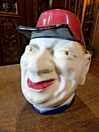 Pot tabac porcelaine - a,