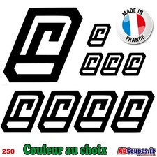 9 Stickers Logo COMMENCAL -
