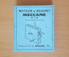 Moteur Meccano n° 1A bleu en