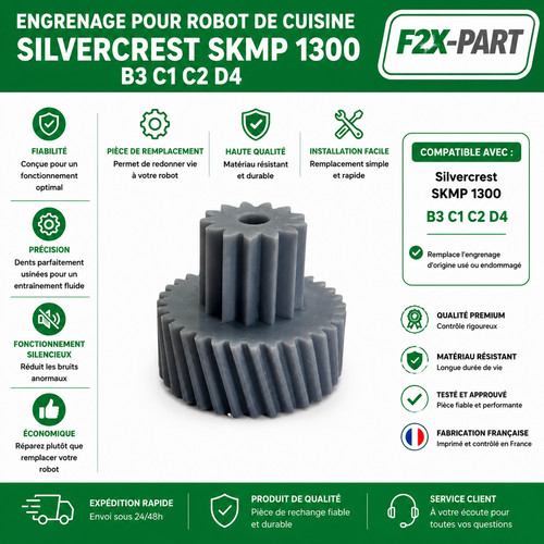 Engrenage robot silvercrest - engrenage,